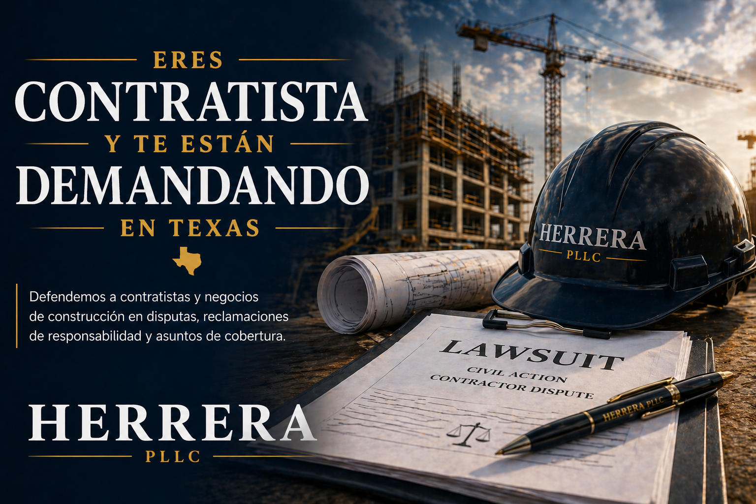 Eres Contratista y Te Estan Demandando en Texas