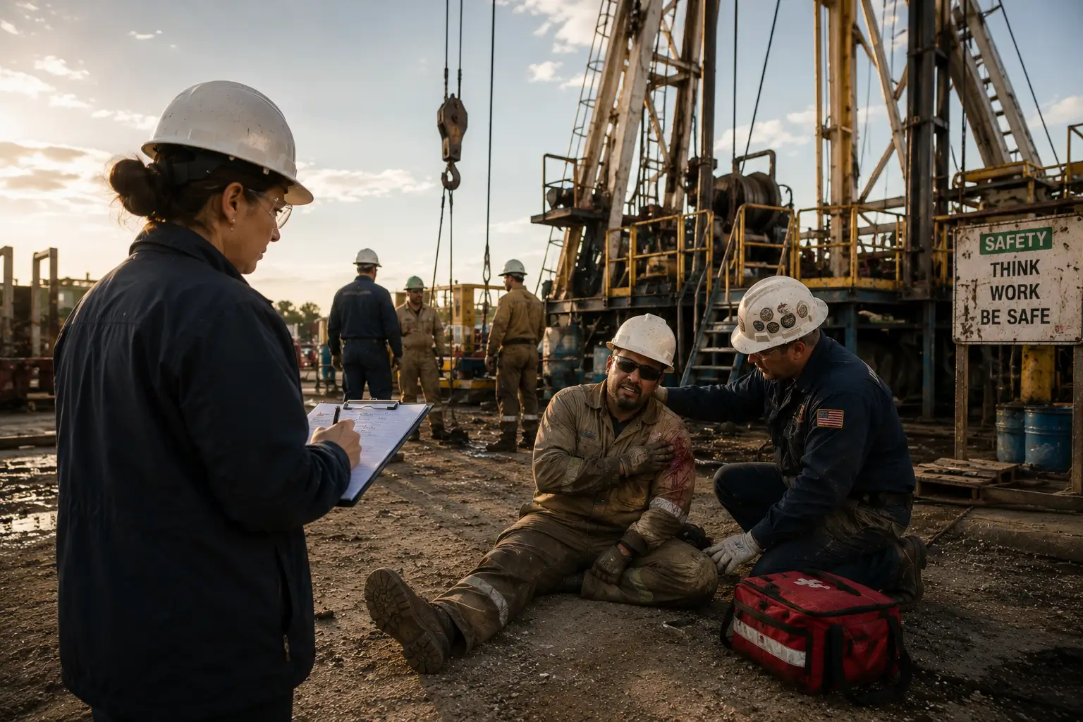 Oilfield Accident
