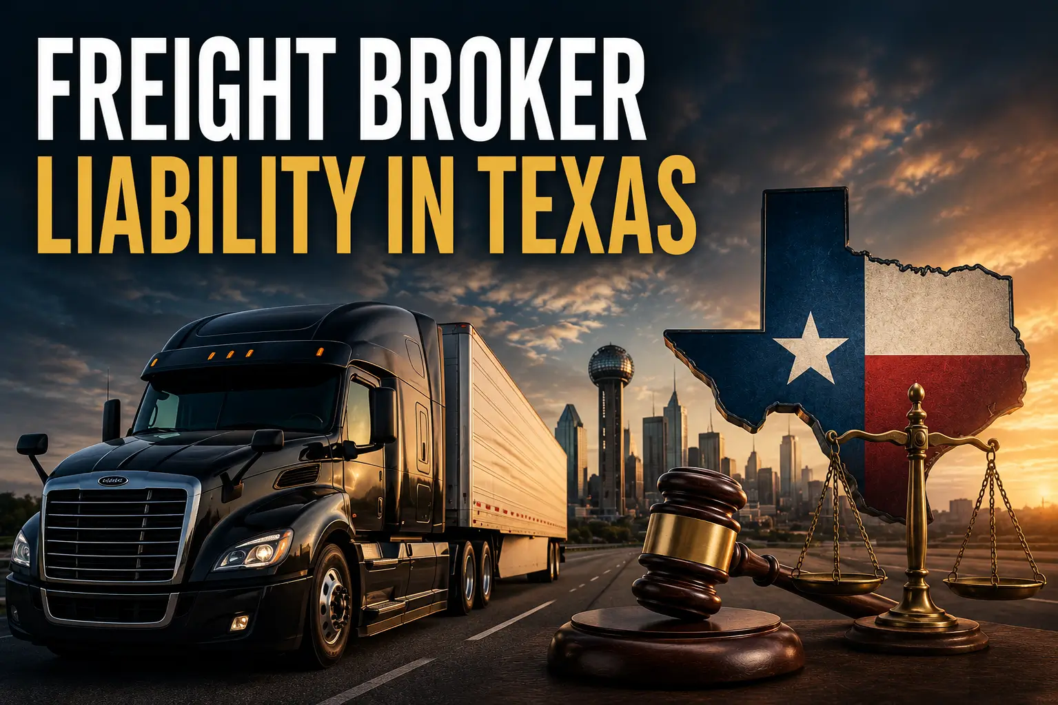 freight broker liability Texas