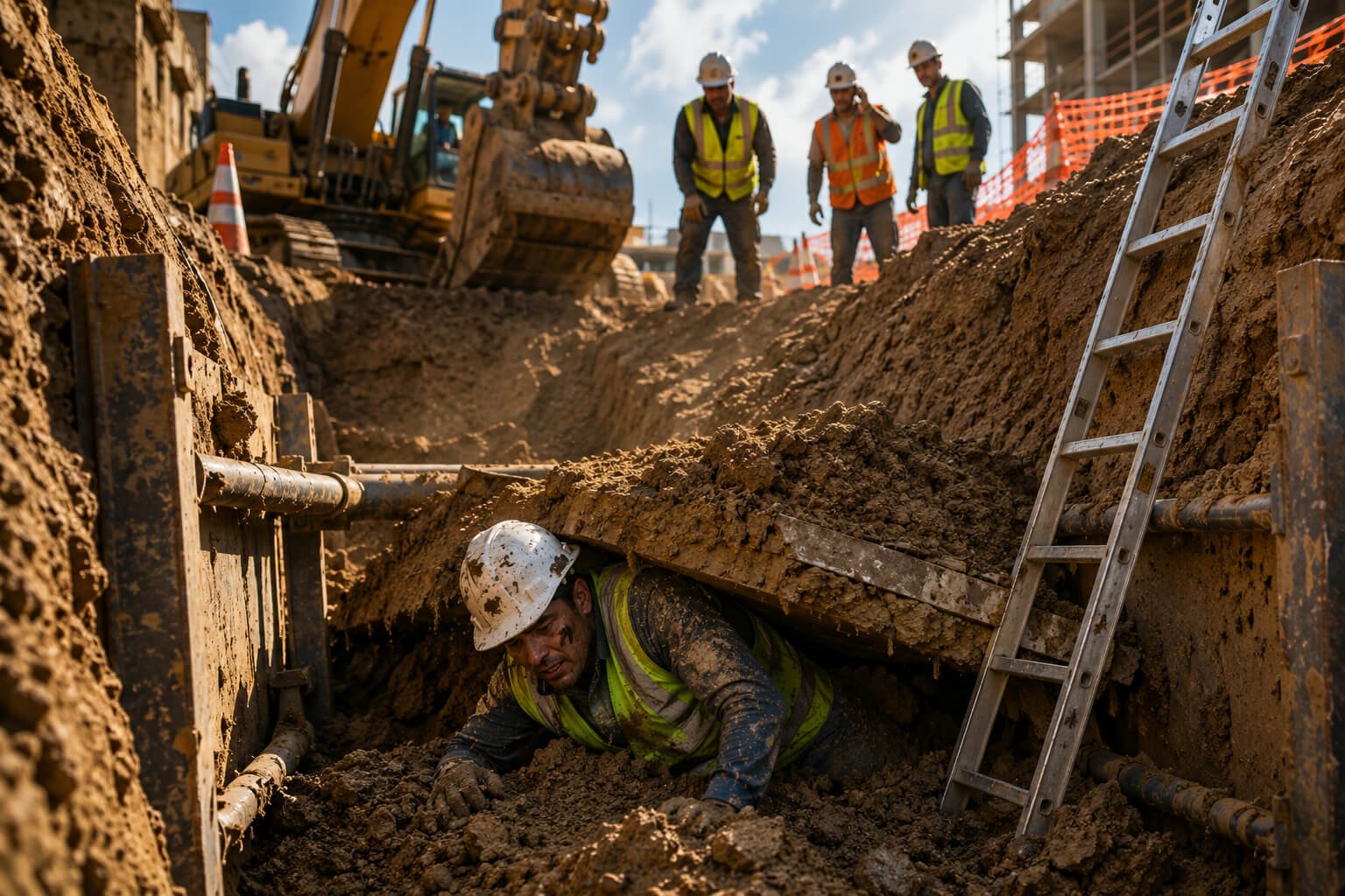 Texas trench collapse accident