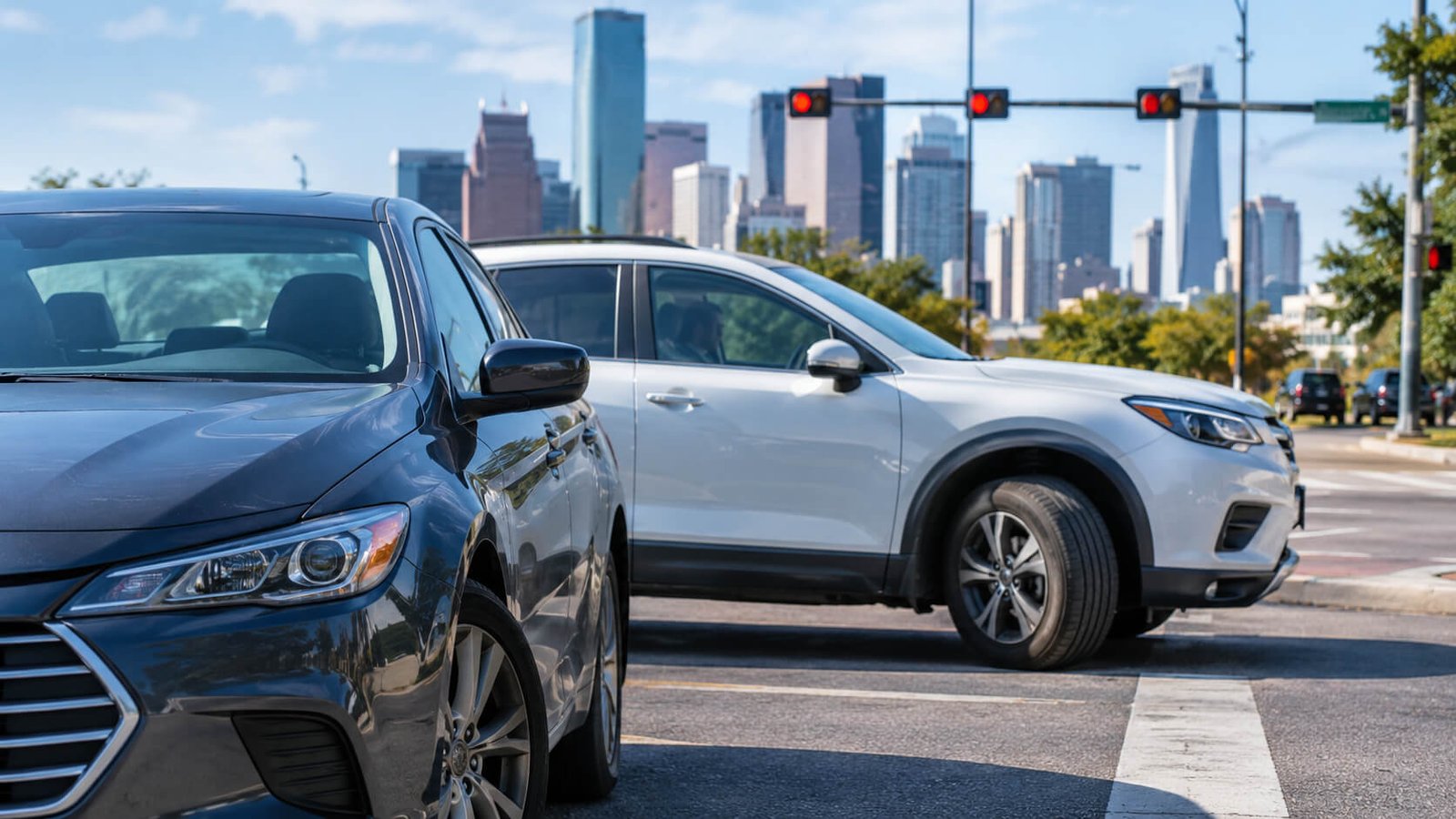 left turn accident fault Texas