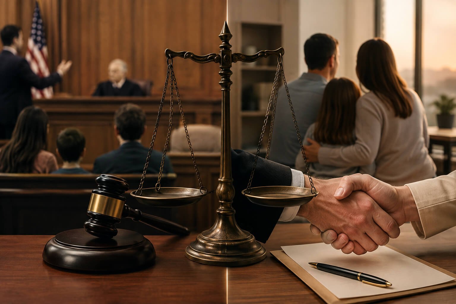 Texas wrongful death settlement vs trial