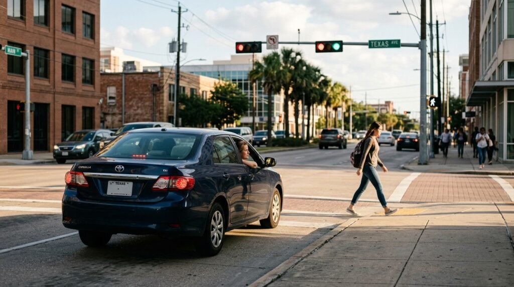 pedestrians struck by turning vehicle