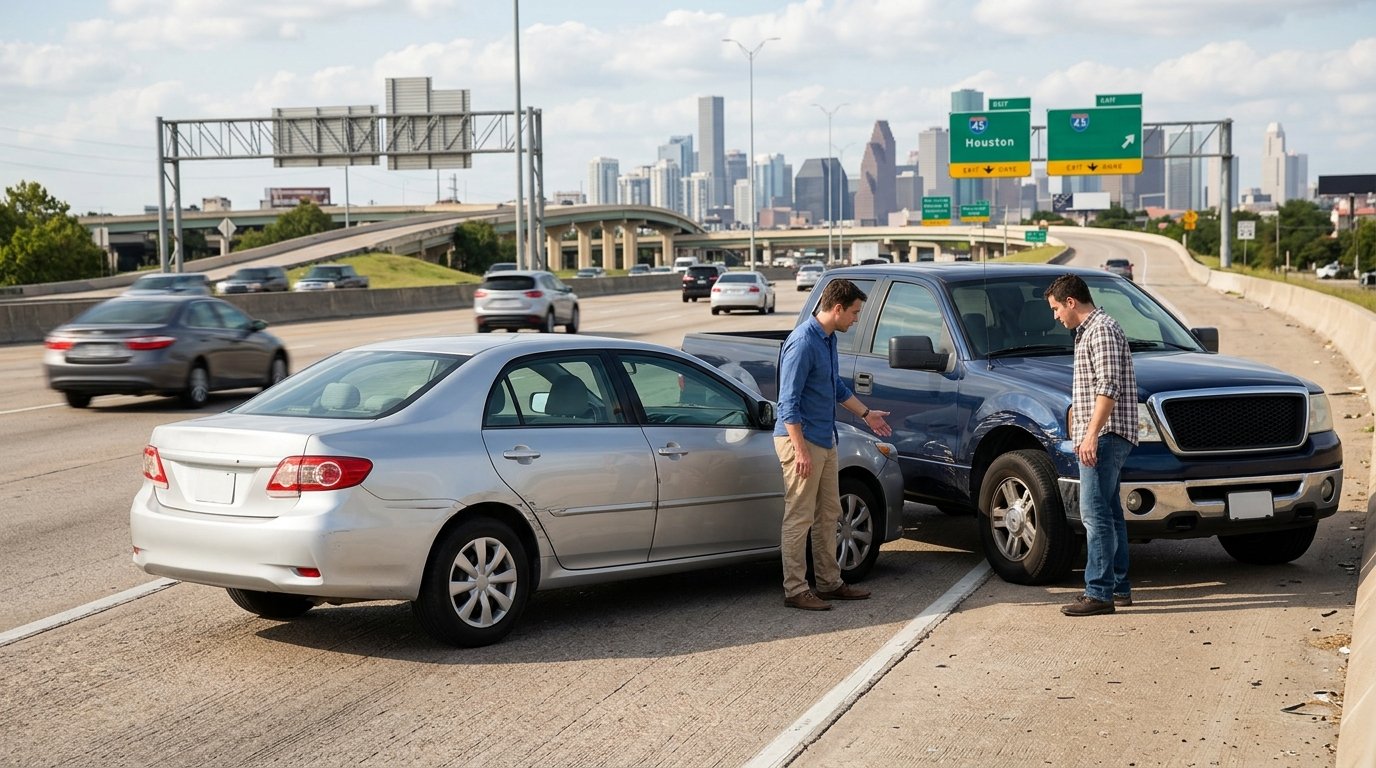 Sideswipe Accidents on Houston